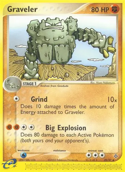 Graveler, Dragon #29