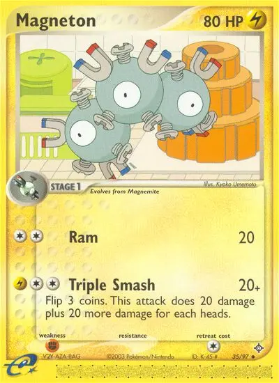 Magneton, Dragon #35