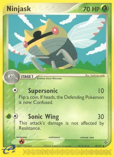 Ninjask, Dragon #38
