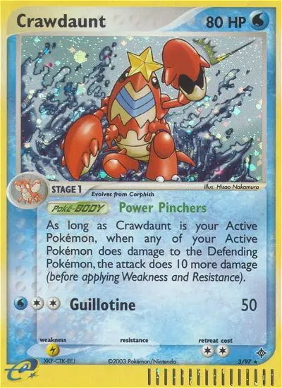 Crawdaunt, Dragon #3