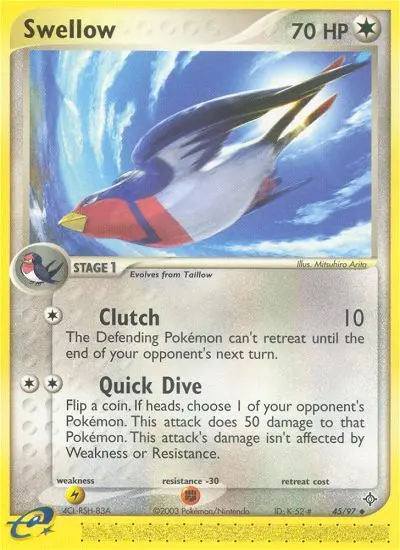 Swellow, Dragon #45