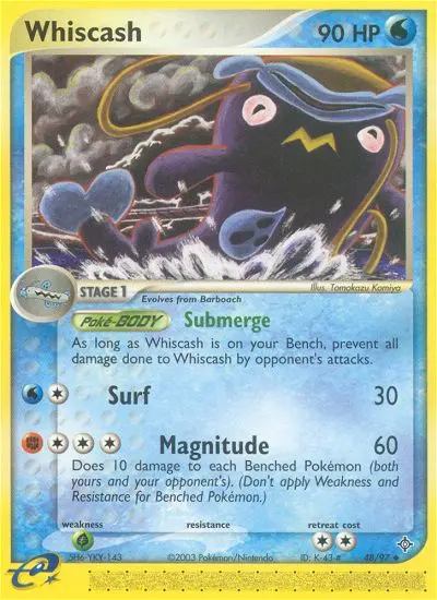 Whiscash, Dragon #48