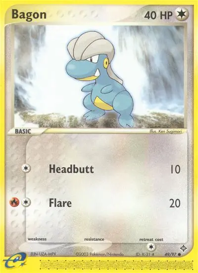 Bagon, Dragon #49