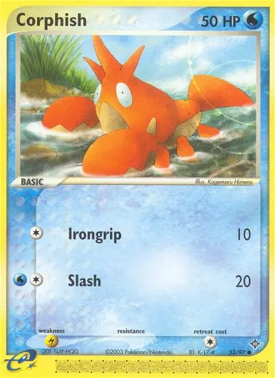 Corphish, Dragon #53