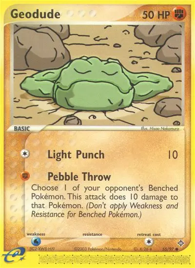 Geodude, Dragon #55