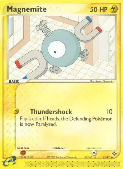 Magnemite, Dragon #63