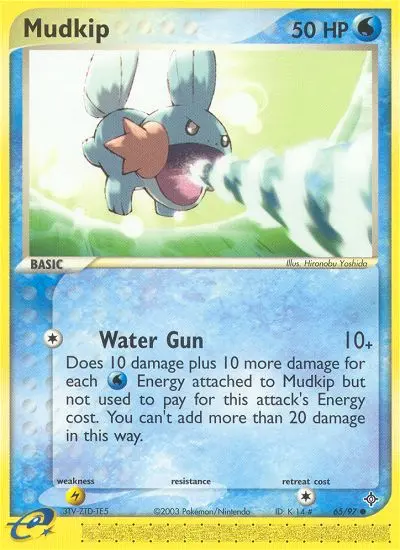 Mudkip, Dragon #65