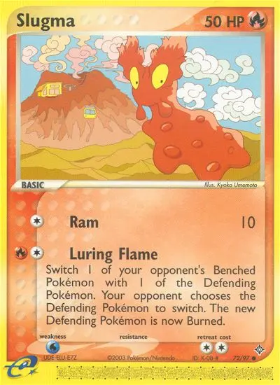 Slugma, Dragon #72