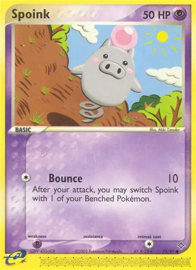 Spoink, Dragon #73