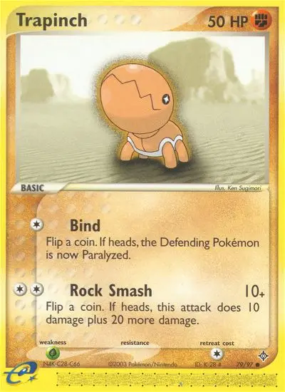 Trapinch, Dragon #79