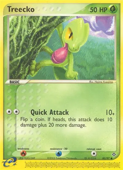 Treecko, Dragon #80