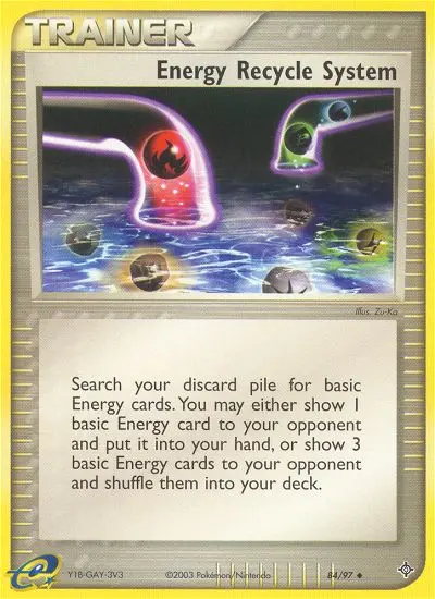 Energy Recycle System, Dragon #84