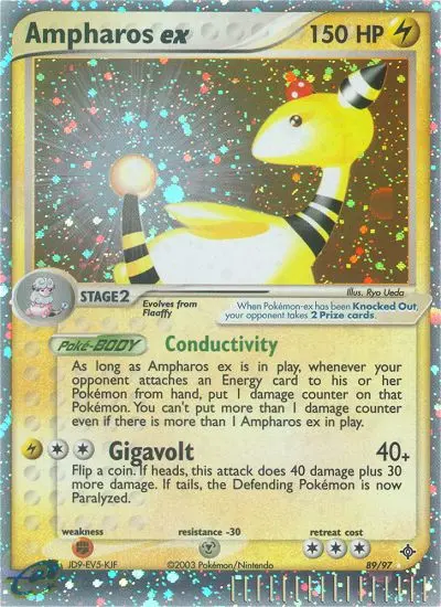Ampharos ex, Dragon #89