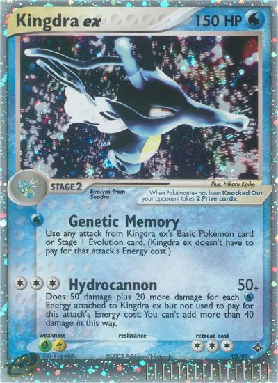 Kingdra ex, Dragon #92