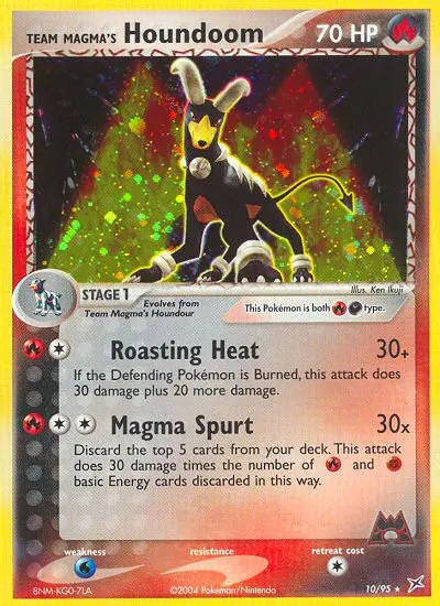 Team Magma's Houndoom, Team Magma vs Team Aqua #10