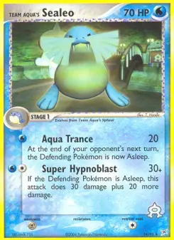 Team Aqua's Sealeo, Team Magma vs Team Aqua #16/95