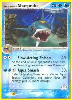 Team Aqua's Sharpedo, Team Magma vs Team Aqua #18/95