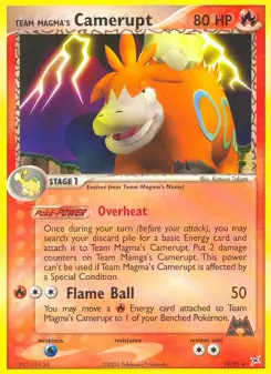 Team Magma's Camerupt, Team Magma vs Team Aqua #19/95