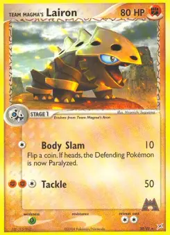 Team Magma's Lairon, Team Magma vs Team Aqua #20/95