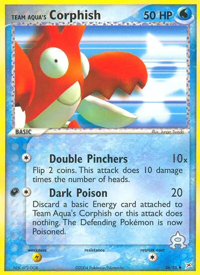 Team Aqua's Corphish, Team Magma vs Team Aqua #26