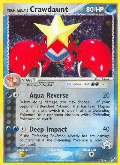 Team Aqua's Crawdaunt, Team Magma vs Team Aqua #2