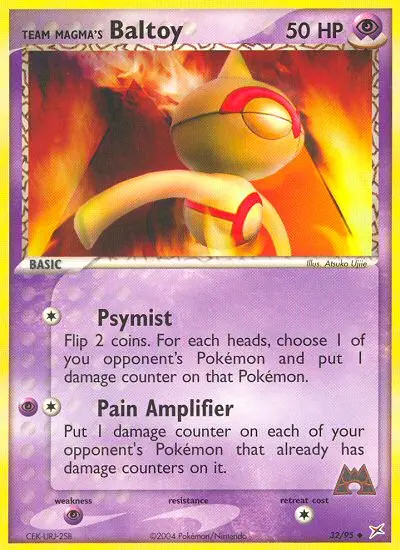Team Magma's Baltoy, Team Magma vs Team Aqua #32