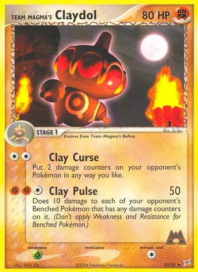 Team Magma's Claydol, Team Magma vs Team Aqua #33