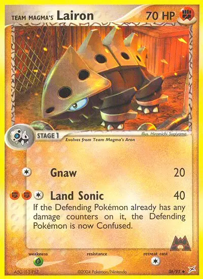 Team Magma's Lairon, Team Magma vs Team Aqua #36