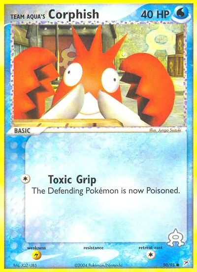 Team Aqua's Corphish, Team Magma vs Team Aqua #50