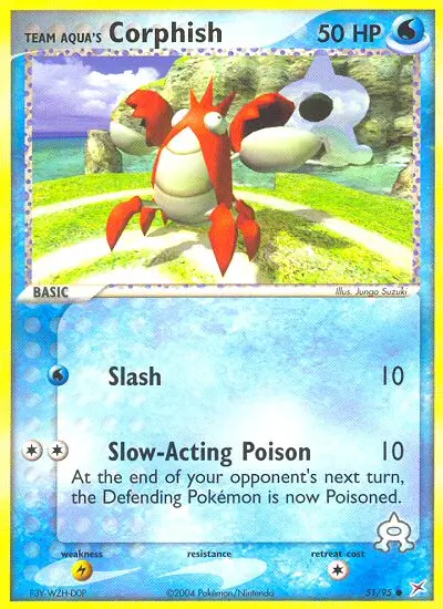 Team Aqua's Corphish, Team Magma vs Team Aqua #51