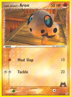 Team Magma's Aron, Team Magma vs Team Aqua #58/95