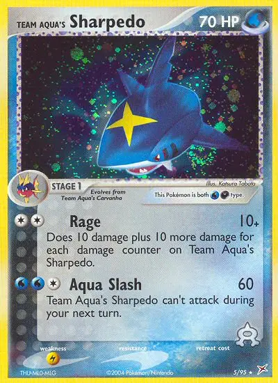 Team Aqua's Sharpedo, Team Magma vs Team Aqua #5