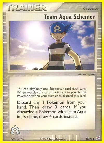 Team Aqua Schemer, Team Magma vs Team Aqua #69
