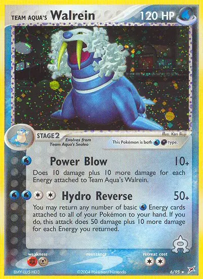 Team Aqua's Walrein, Team Magma vs Team Aqua #6