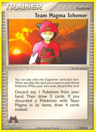 Team Magma Schemer, Team Magma vs Team Aqua #70