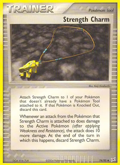 Strength Charm, Team Magma vs Team Aqua #74