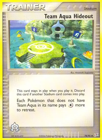 Team Aqua Hideout, Team Magma vs Team Aqua #78