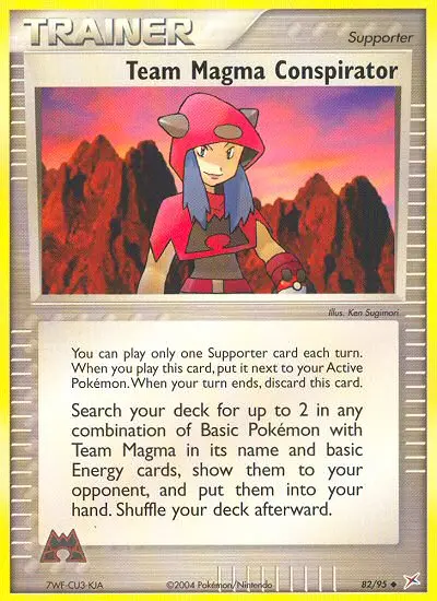 Team Magma Conspirator, Team Magma vs Team Aqua #82