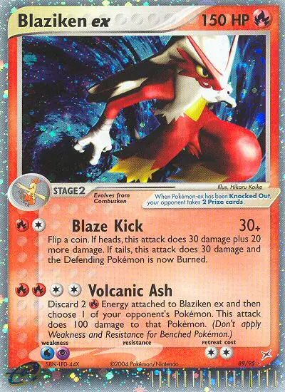 Blaziken ex, Team Magma vs Team Aqua #89