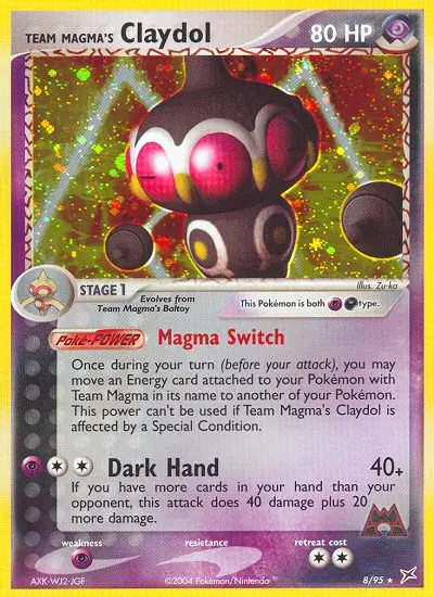 Team Magma's Claydol, Team Magma vs Team Aqua #8