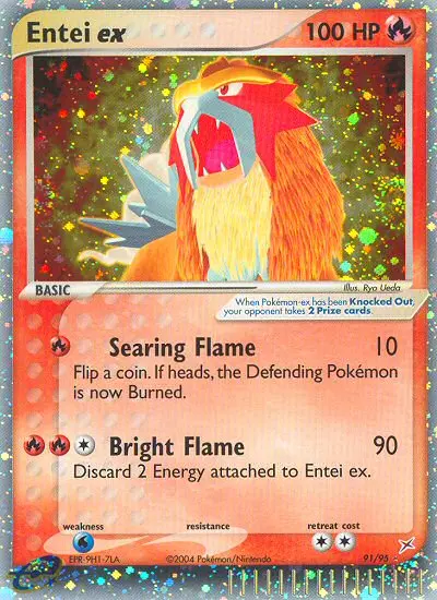 Entei ex, Team Magma vs Team Aqua #91