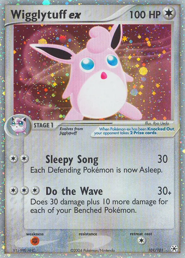 Wigglytuff ex, Hidden Legends #101