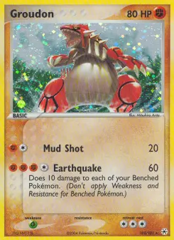 Groudon, Hidden Legends #102/101