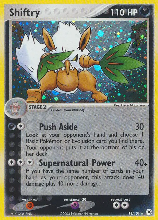 Shiftry, Hidden Legends #14