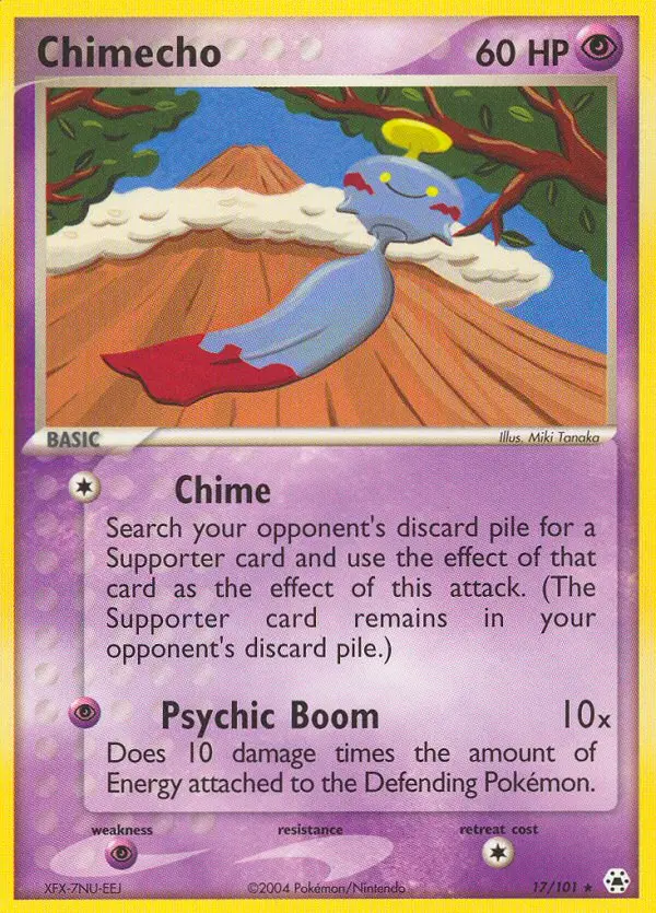 Chimecho, Hidden Legends #17