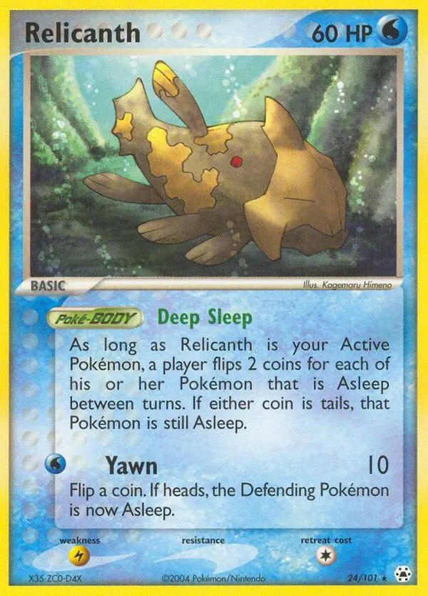 Relicanth, Hidden Legends #24