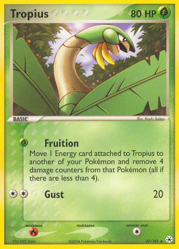 Tropius, Hidden Legends #27