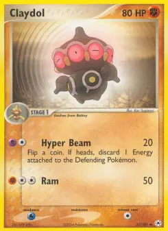 Claydol, Hidden Legends #31/101