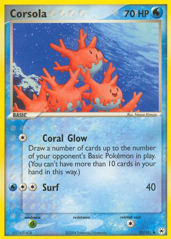 Corsola, Hidden Legends #32