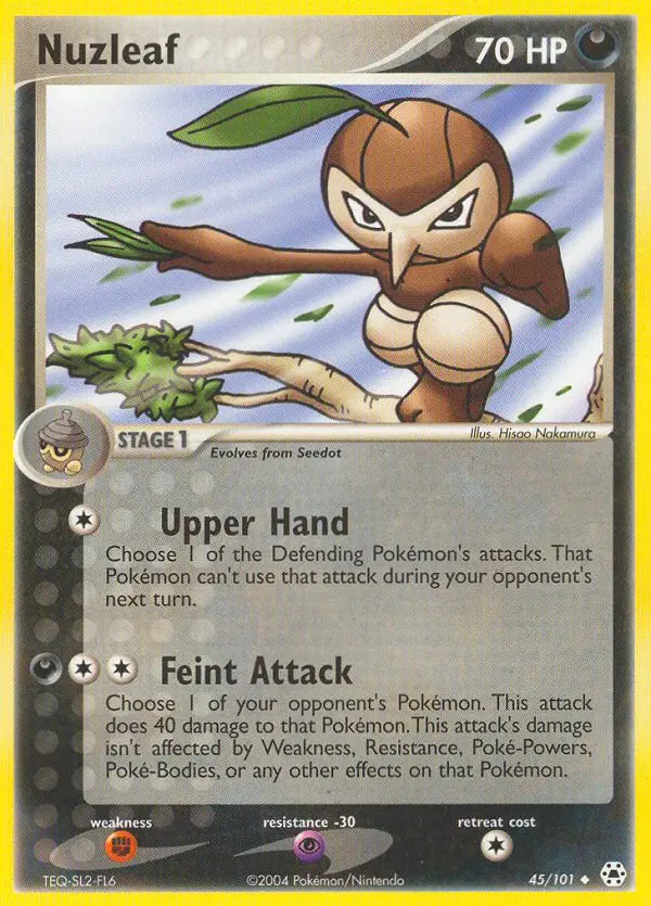 Nuzleaf, Hidden Legends #45